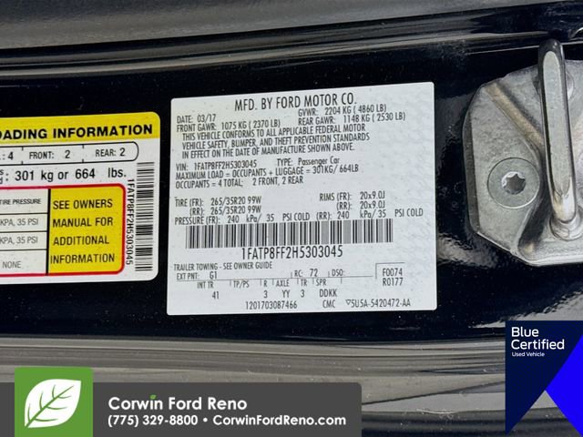 Used 2017 Ford Mustang GT Premium w/ Equipment Group 401A image 35