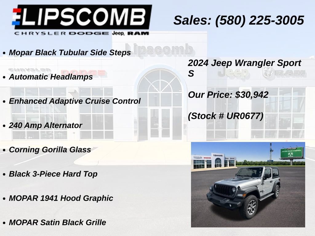 Used 2024 Jeep Wrangler Sport S image 19