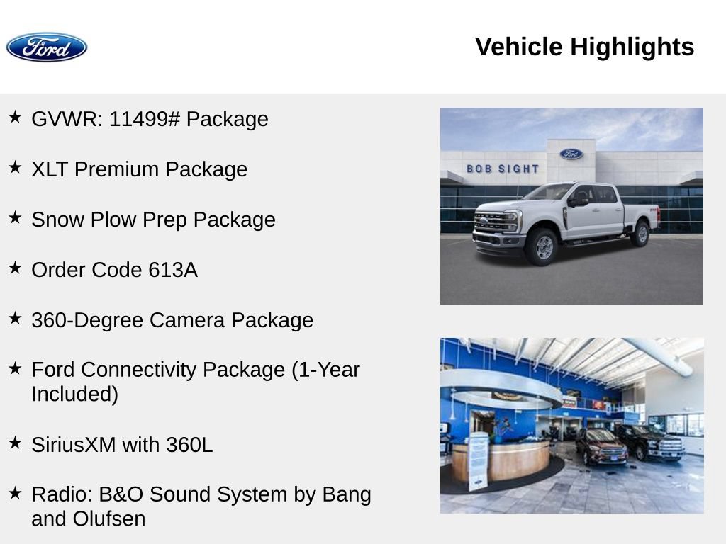 New 2026 Ford F350 XLT w/ XLT Premium Package AWD/4WD image 2