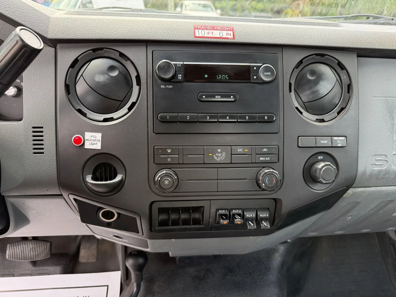 Used 2012 Ford F550 4x4 Regular Cab Super Duty w/ Snow Plow Prep Pkg image 29
