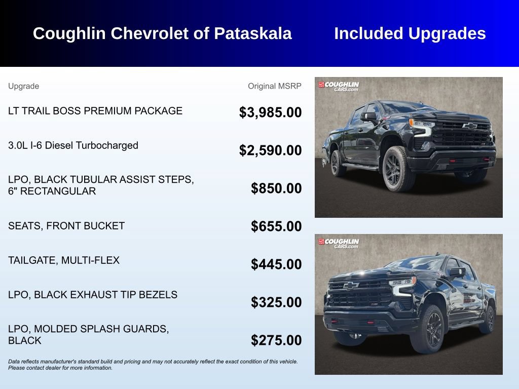 Used 2026 Chevrolet Silverado 1500 LT Trail Boss w/ LT Trail Boss Premium Package AWD/4WD image 3
