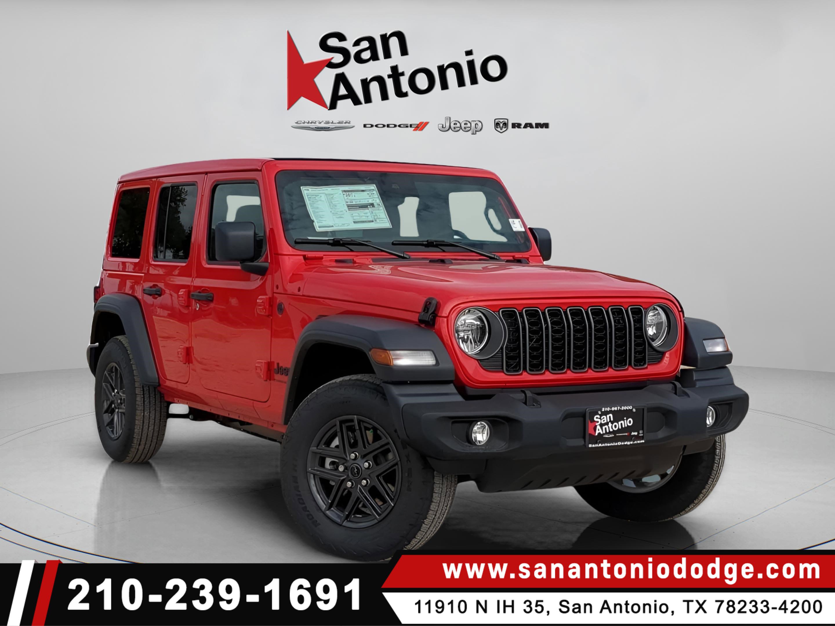 New 2025 Jeep Wrangler Sport S