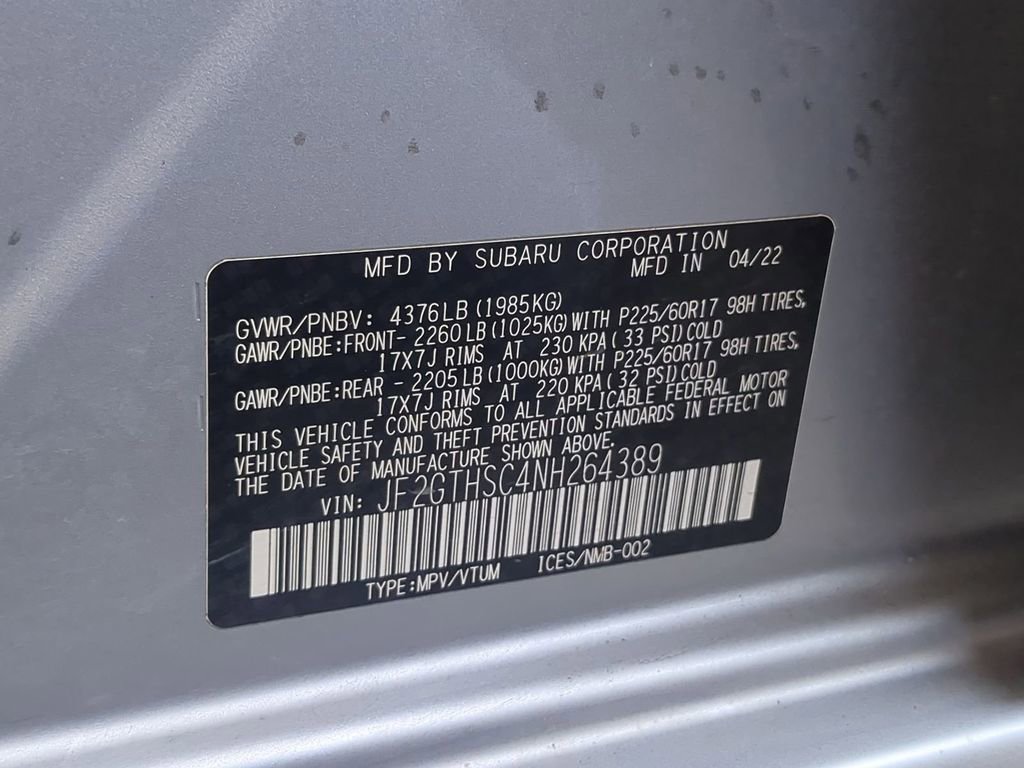 Used 2022 Subaru Crosstrek 2.5i Sport w/ Moonroof Package image 35