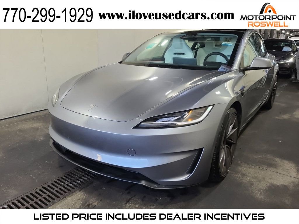 Used 2025 Tesla Model 3 Performance AWD/4WD image 1