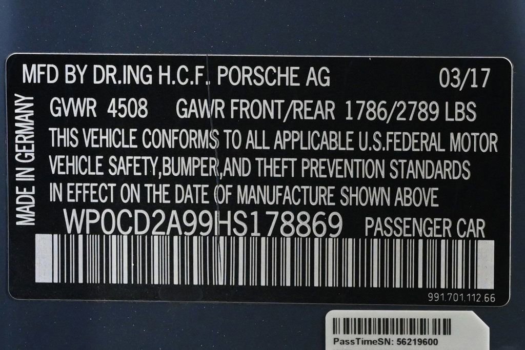 Certified 2017 Porsche 911 Turbo S image 27