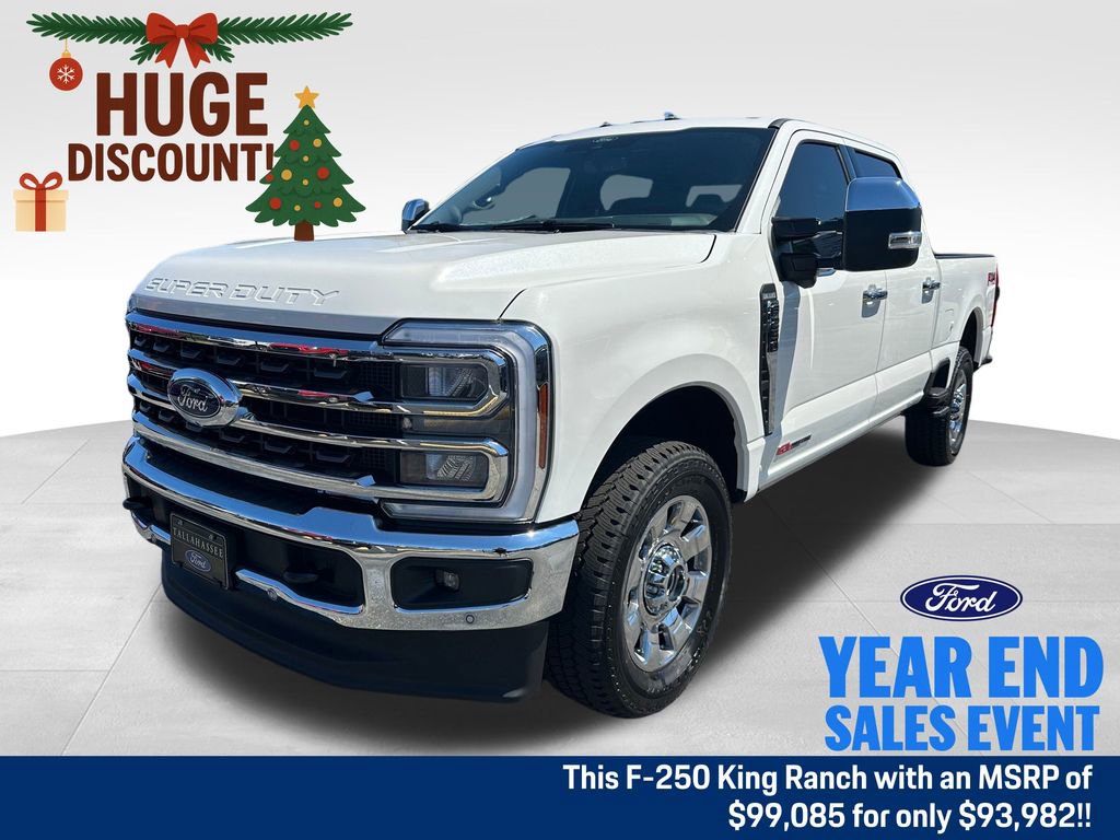 New 2025 Ford F250 King Ranch w/ Chrome Package