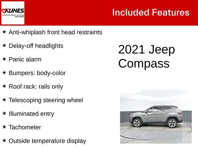 Used 2021 Jeep Compass Limited image 4