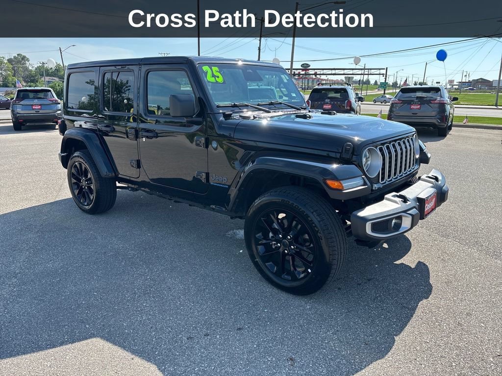 Used 2025 Jeep Wrangler Unlimited Sahara w/ Safety Group AWD/4WD image 9