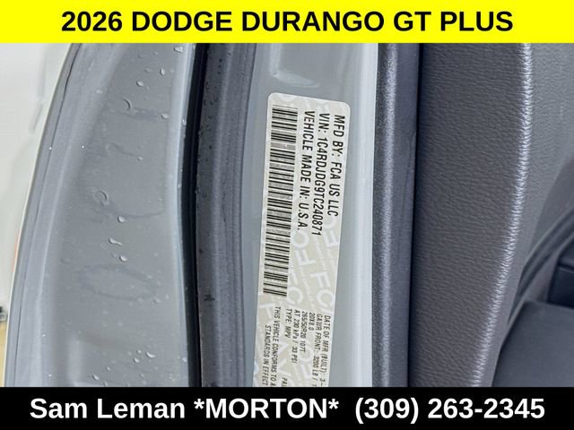 New 2026 Dodge Durango GT image 34
