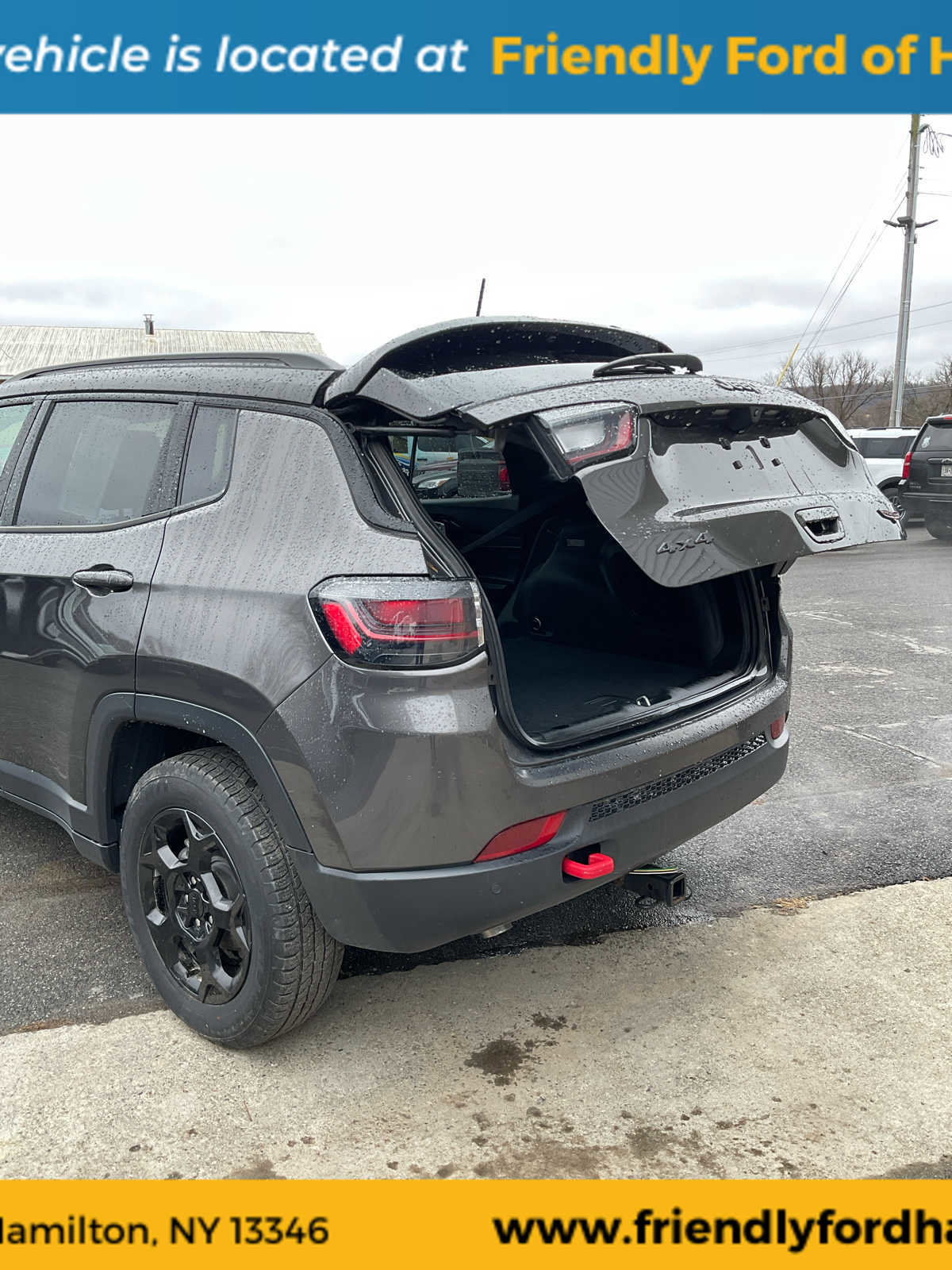 Used 2023 Jeep Compass Trailhawk w/ Trailhawk Elite Group image 62