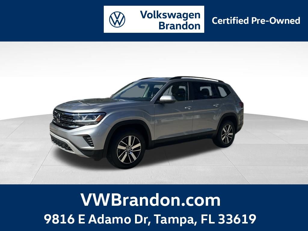 Certified 2022 Volkswagen Atlas SE image 1