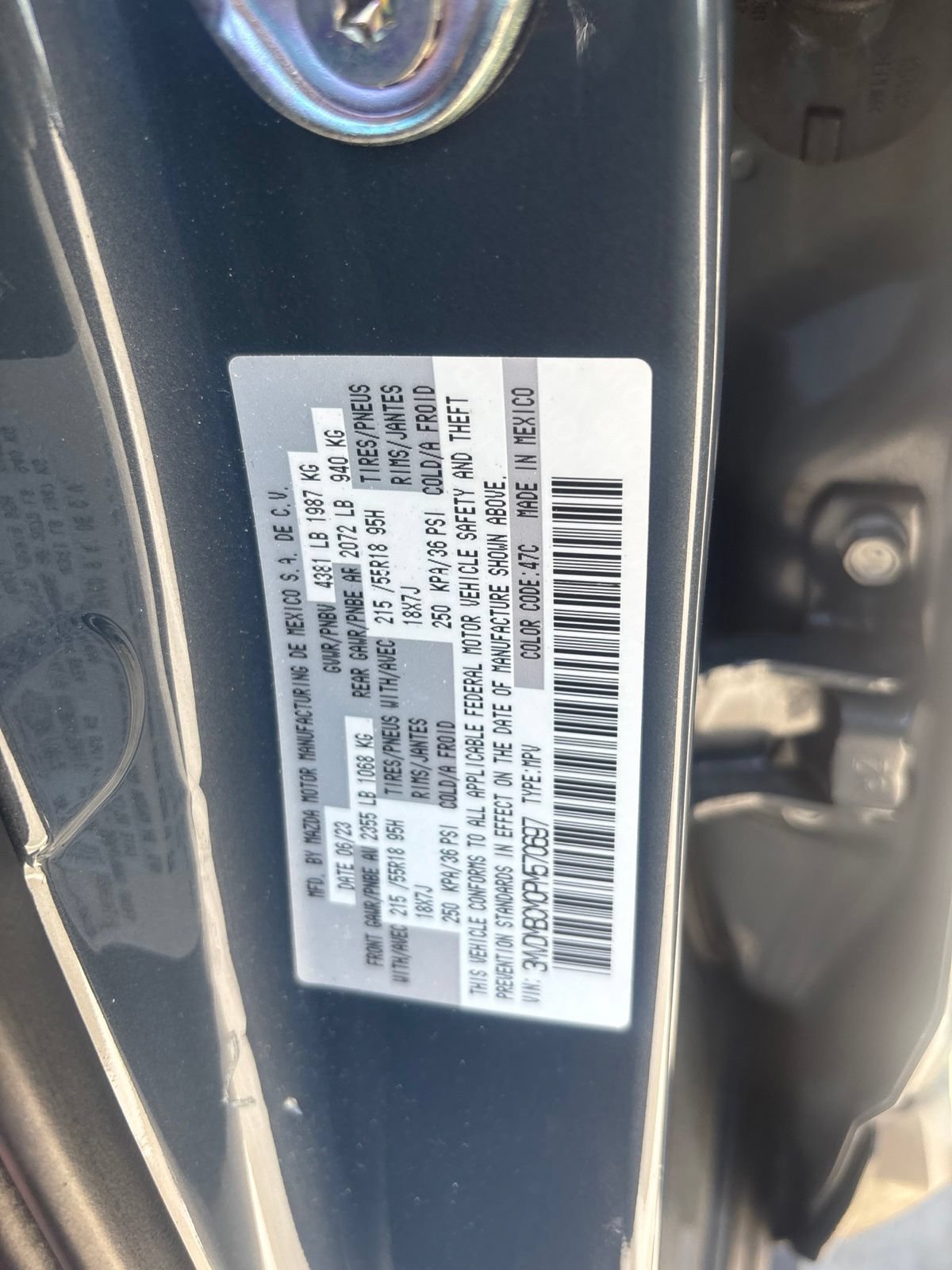 Used 2023 MAZDA CX-30 AWD 2.5 S w/ Preferred Package image 10