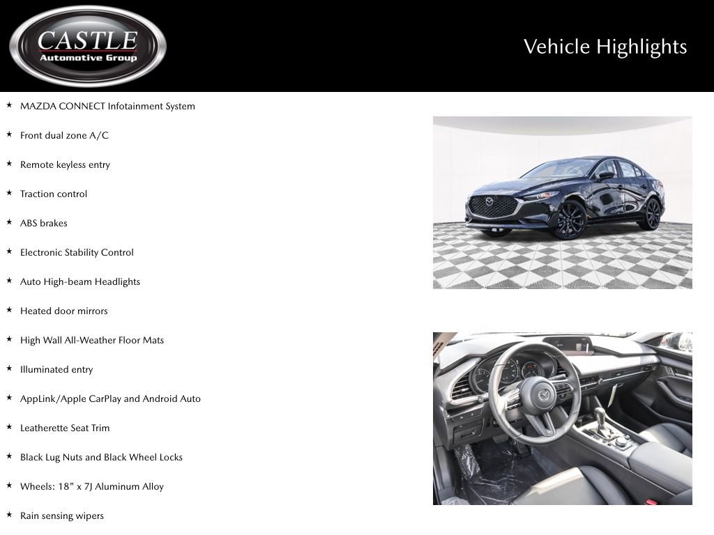 New 2026 MAZDA MAZDA3 s Sport FWD image 4