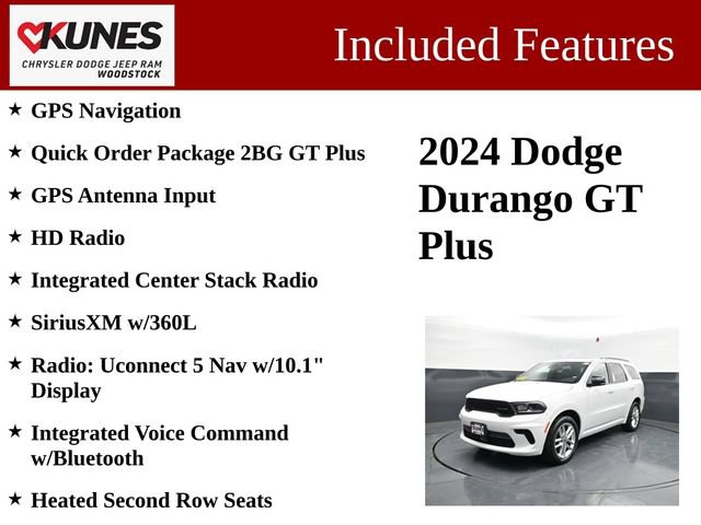 Used 2024 Dodge Durango GT AWD/4WD image 3
