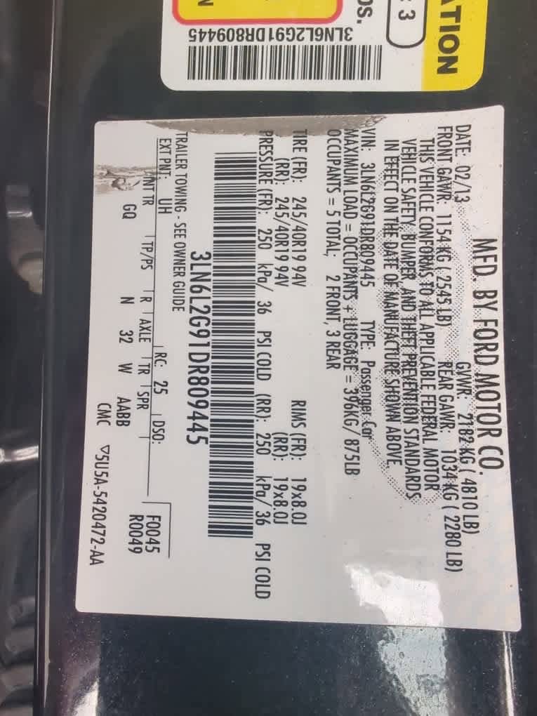 Used 2013 Lincoln MKZ FWD image 12