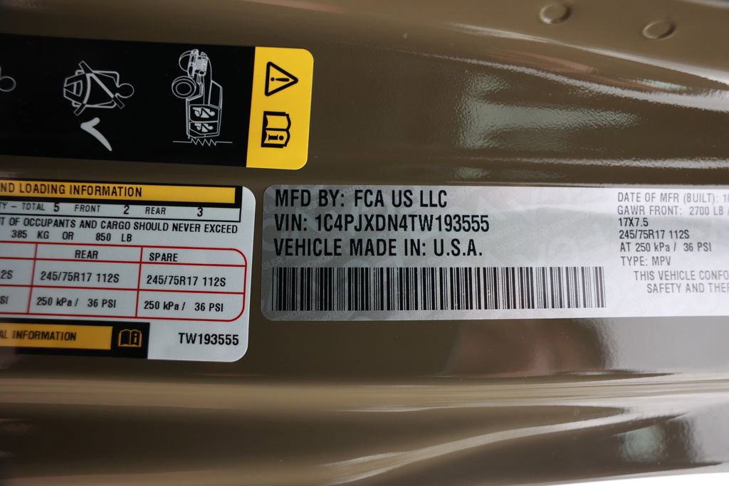 New 2026 Jeep Wrangler Sport S image 34