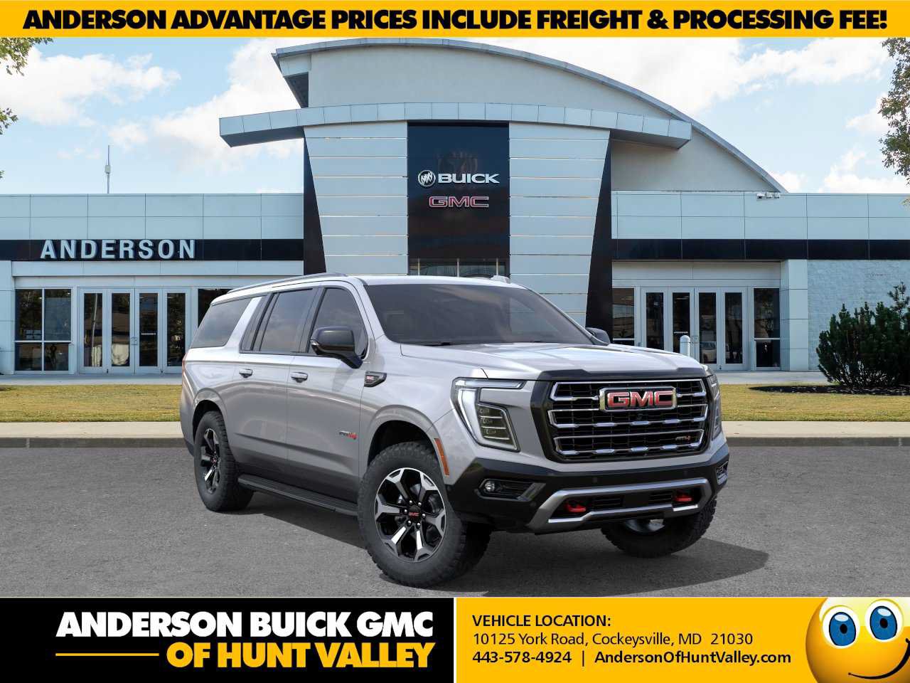 New 2026 GMC Yukon XL AT4