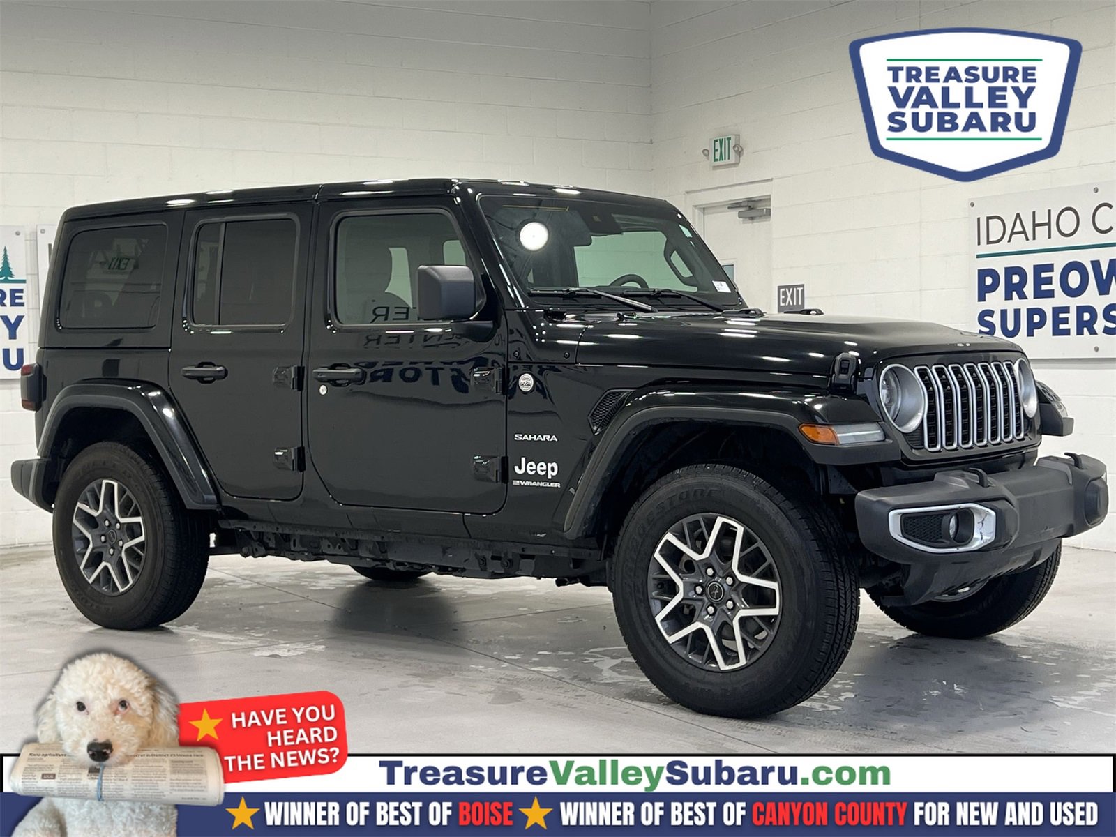 Used 2024 Jeep Wrangler Sahara image 1