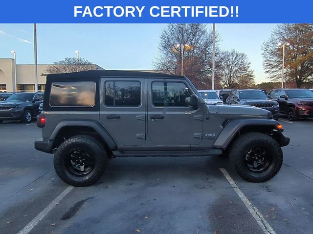 Certified 2020 Jeep Wrangler Unlimited Sport S image 6