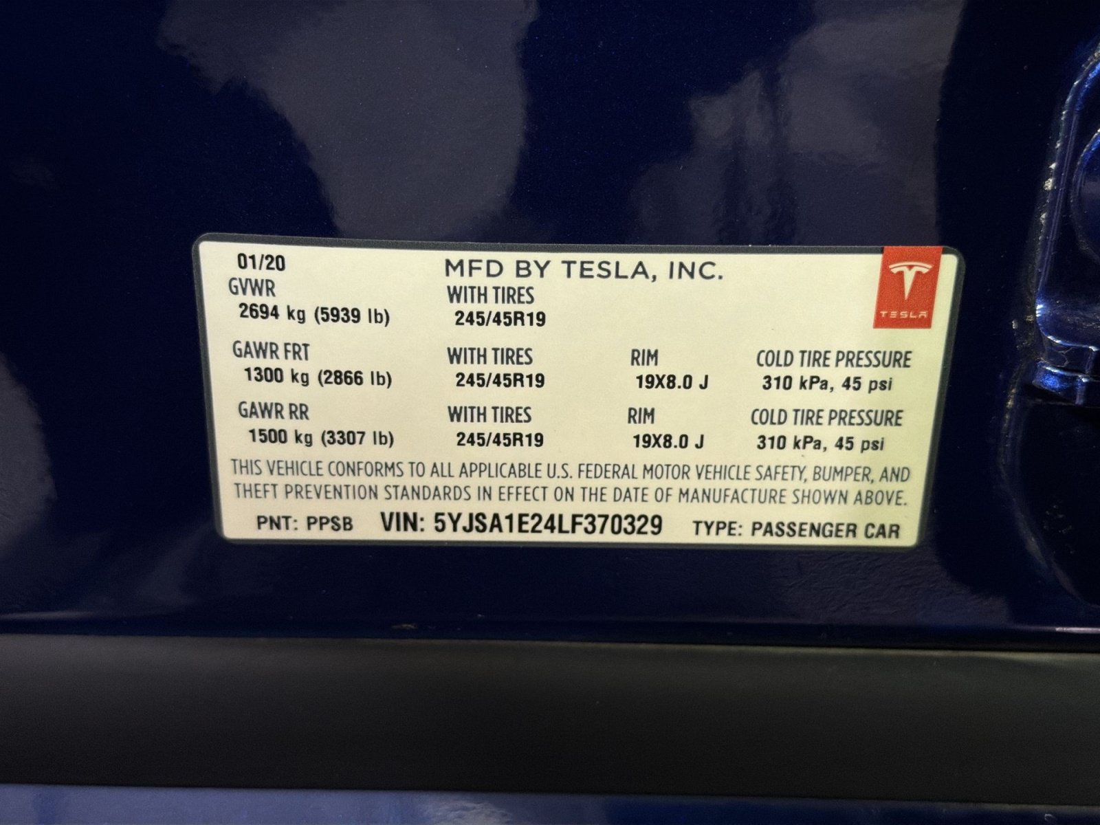 Used 2020 Tesla Model S Long Range AWD/4WD image 39