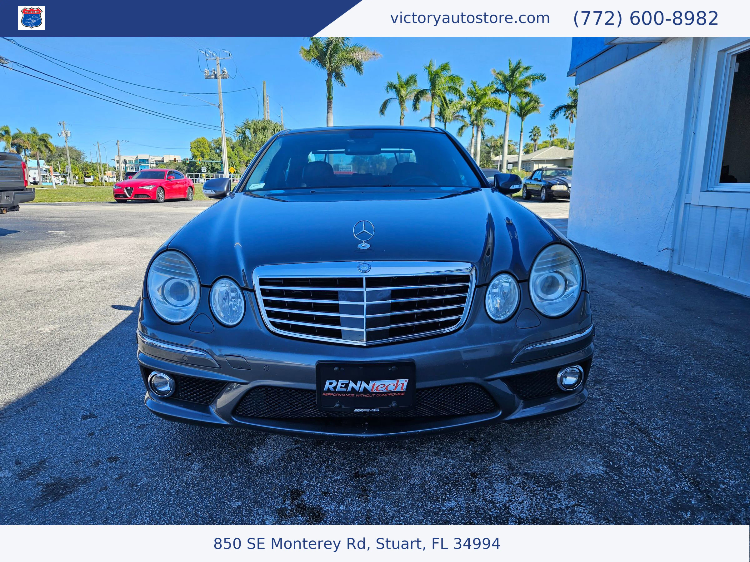 Used 2007 Mercedes-Benz E 63 AMG Sedan w/ Premium Pkg 2 image 2
