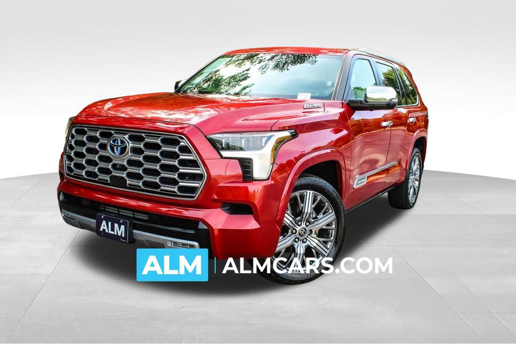 Used 2024 Toyota Sequoia Capstone AWD/4WD video 1