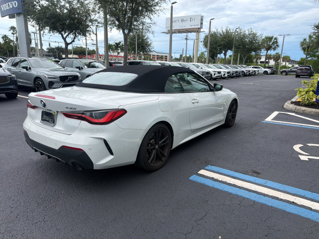Used 2021 BMW 430i Convertible w/ M Sport Package RWD image 6