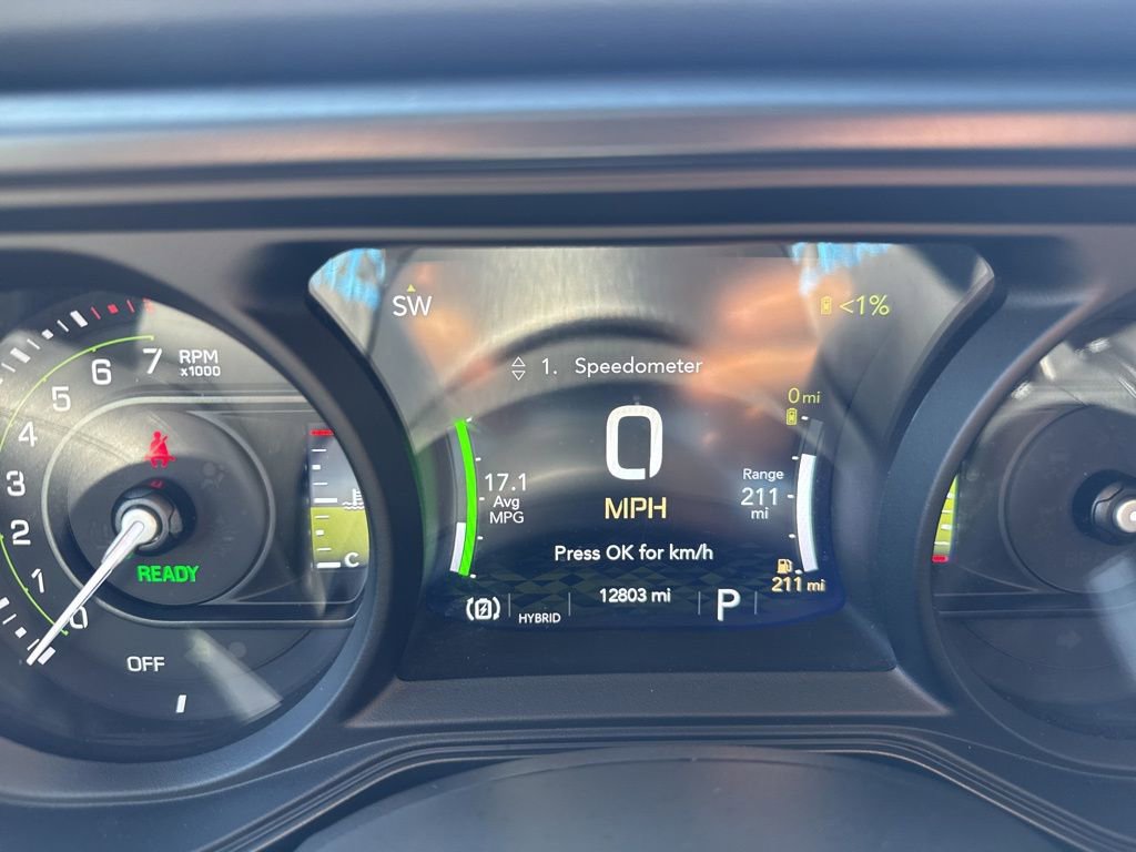 Certified 2025 Jeep Wrangler Unlimited Rubicon 4xe w/ Safety Group image 18