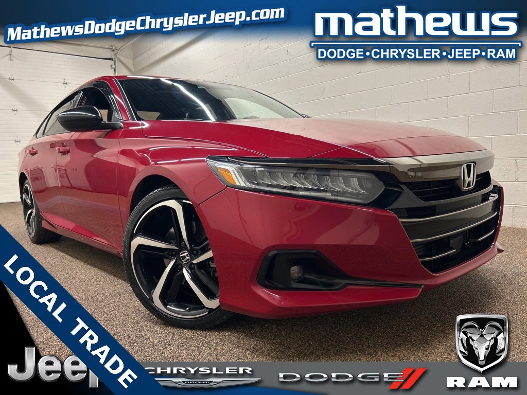 Used 2021 Honda Accord Sport