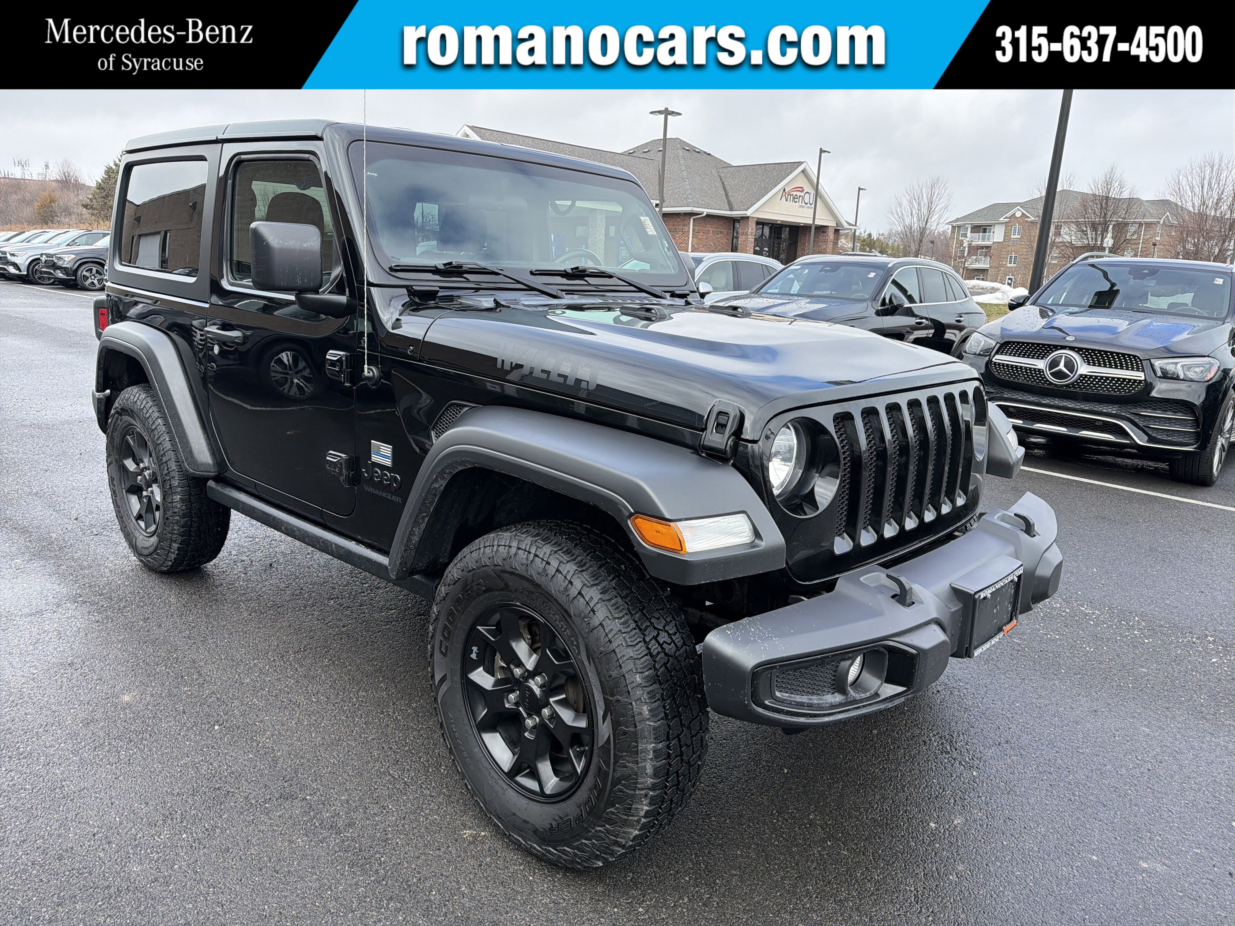 Used 2021 Jeep Wrangler Sport image 1