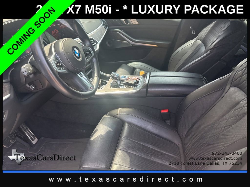 Used 2021 BMW X7 M50i w/ Dynamic Handling Package AWD/4WD image 6