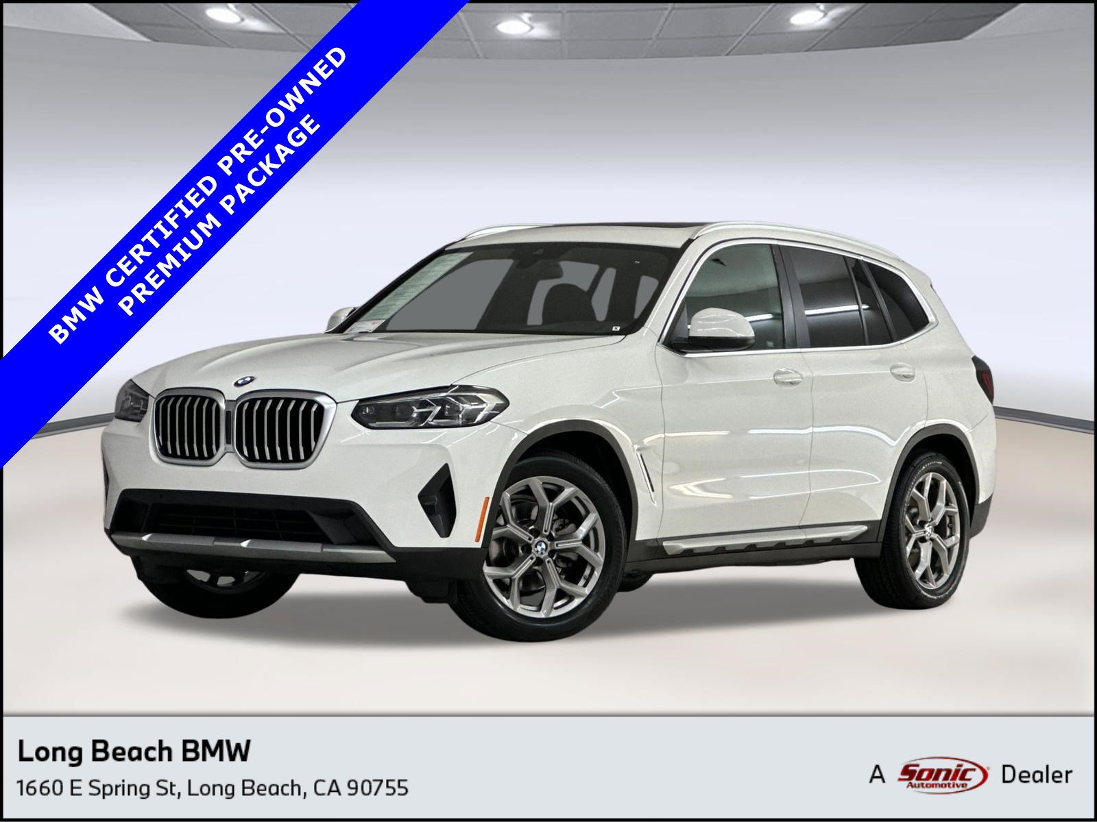 Certified 2023 BMW X3 sDrive30i w/ Premium Package