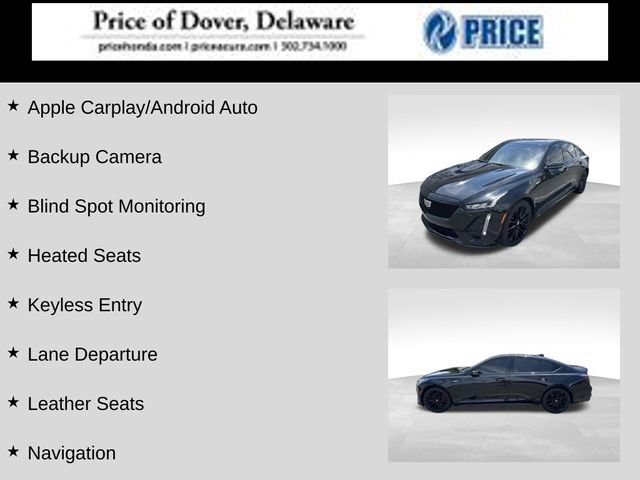 Used 2023 Cadillac CT5 V w/ Platinum Package AWD/4WD image 2