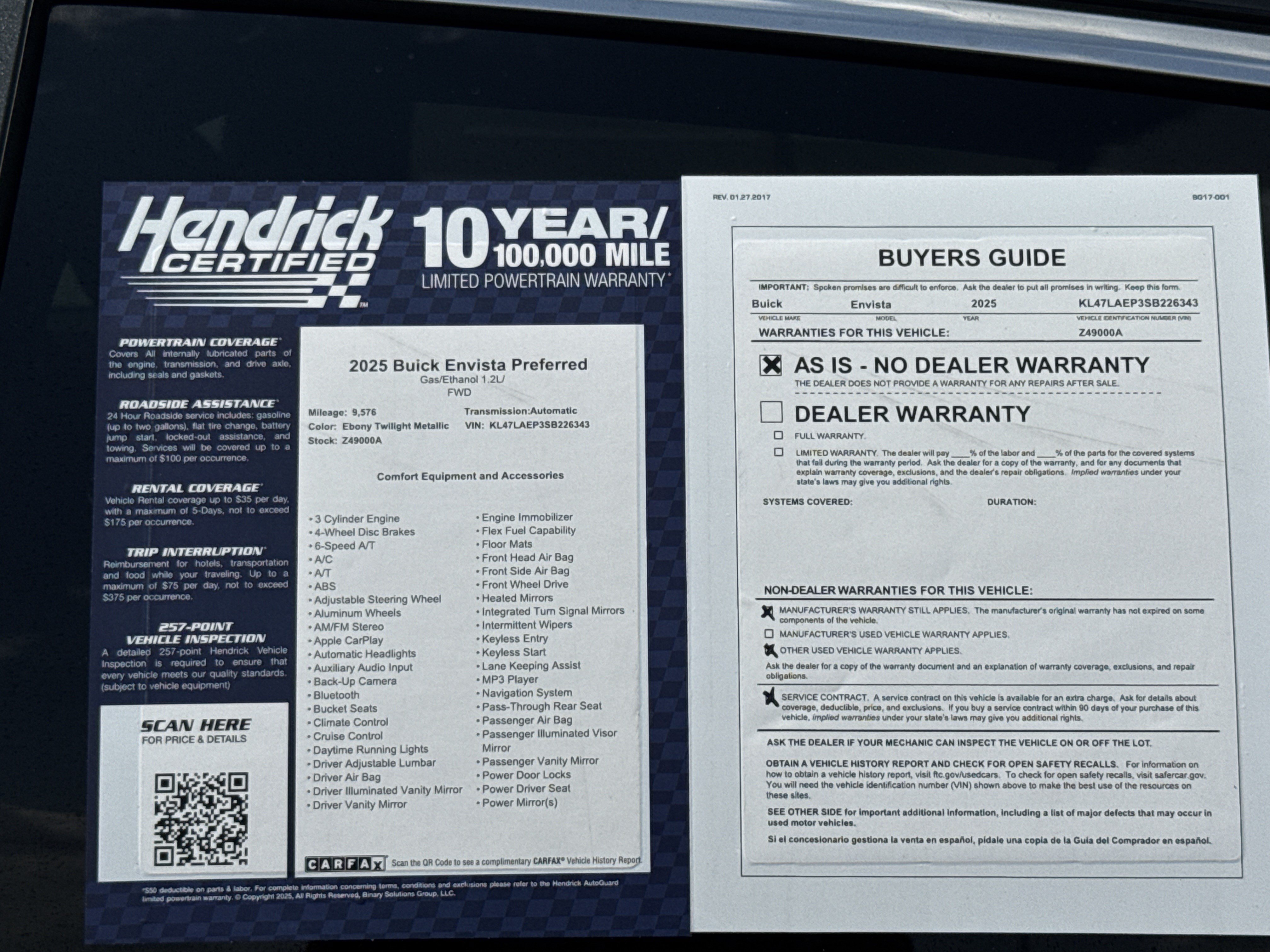 Used 2025 Buick Envista Preferred w/ Convenience I Package FWD image 34