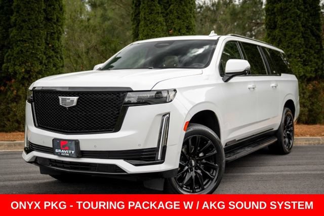Used 2022 Cadillac Escalade ESV Sport w/ Touring Package AWD/4WD video 1