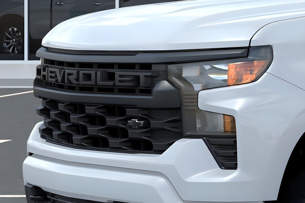 New 2026 Chevrolet Silverado 1500 Custom w/ Turbomax Blackout Package RWD image 16
