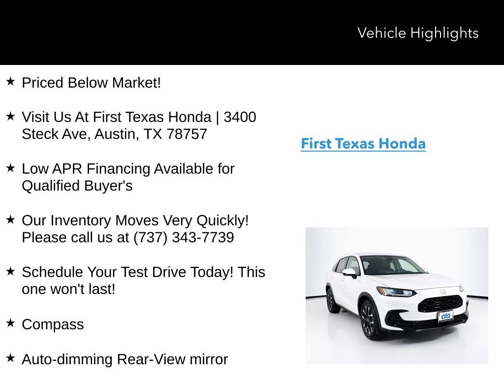 Certified 2026 Honda HR-V EX-L image 10