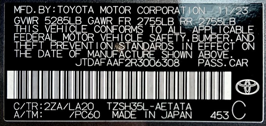 Certified 2024 Toyota Crown Platinum AWD/4WD image 24