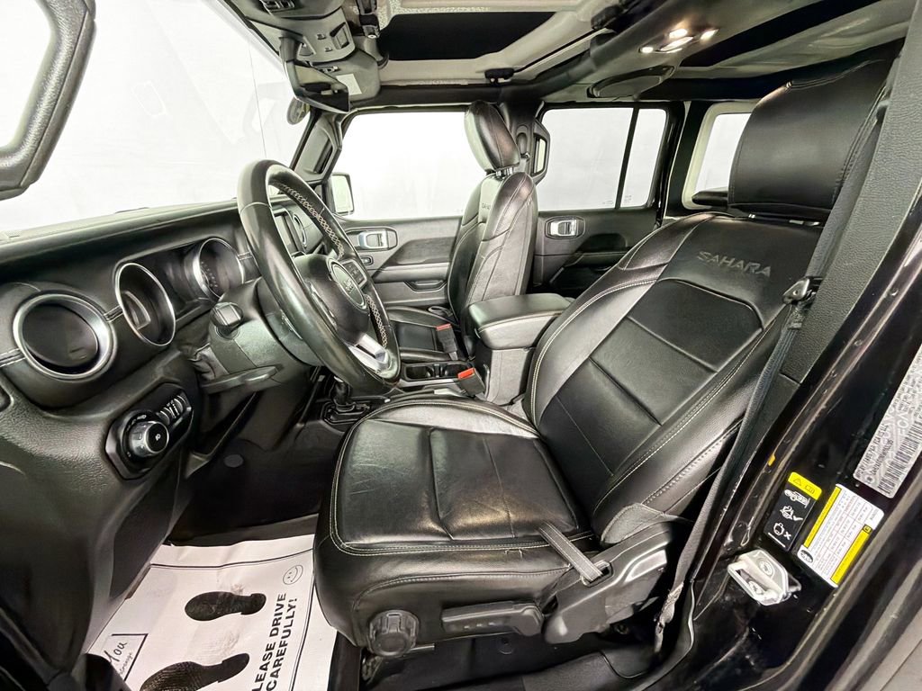 Used 2021 Jeep Wrangler Unlimited Sahara w/ Uconnect 4C Nav & Sound Group image 21