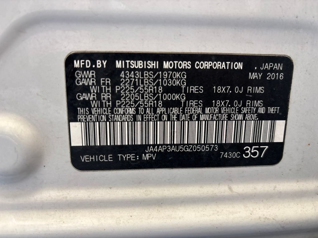 Used 2016 Mitsubishi Outlander Sport ES FWD image 3