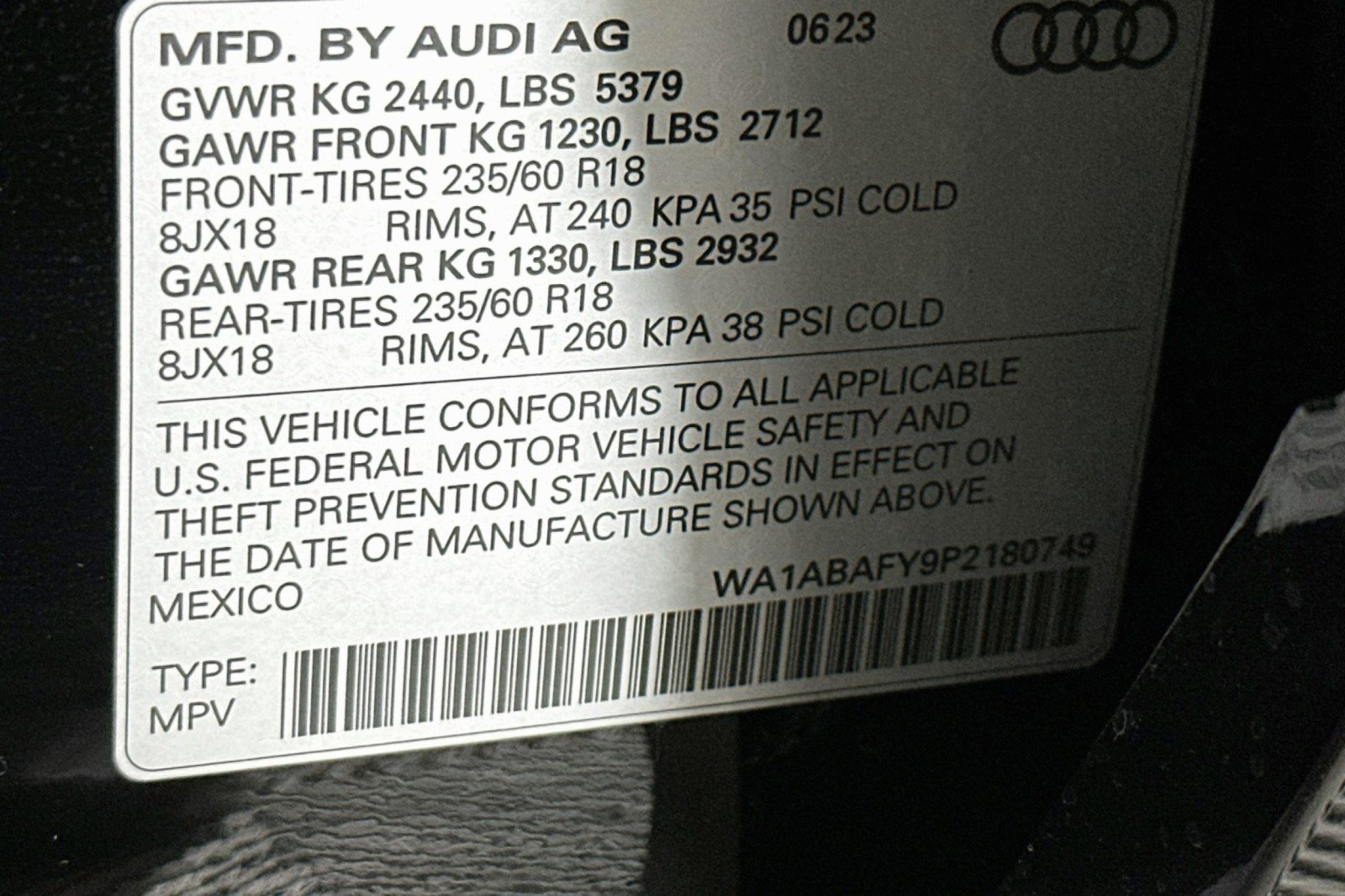 Used 2023 Audi Q5 2.0T Premium w/ Convenience Package AWD/4WD image 24