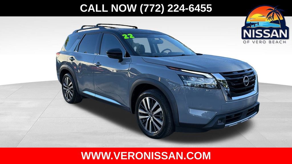 Used 2022 Nissan Pathfinder Platinum w/ Lighting Package (N92)
