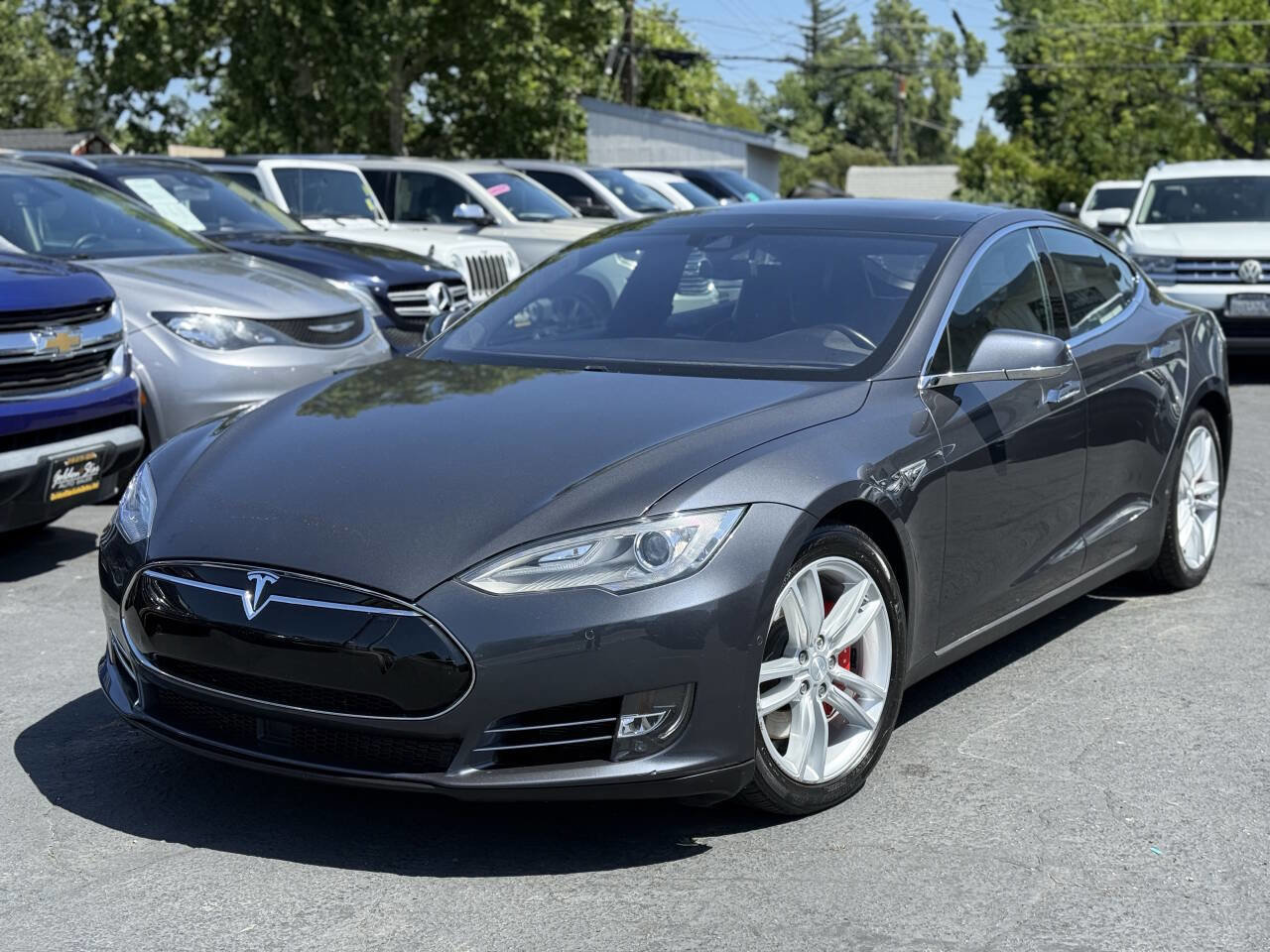 Used 2015 Tesla Model S P85D AWD/4WD image 1