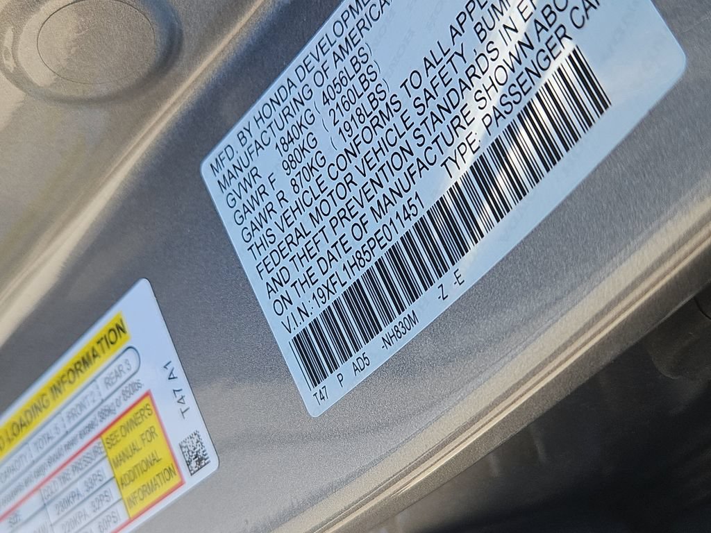 Certified 2023 Honda Civic Sport Touring image 14