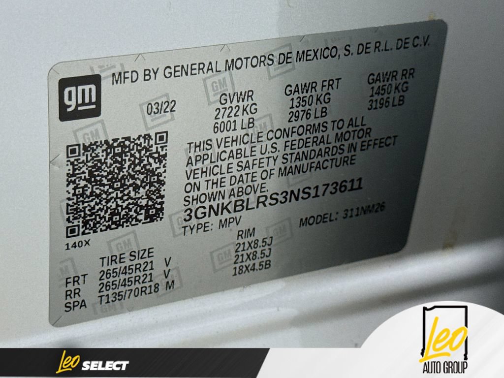 Used 2022 Chevrolet Blazer Premier w/ Enhanced Convenience Package AWD/4WD image 36