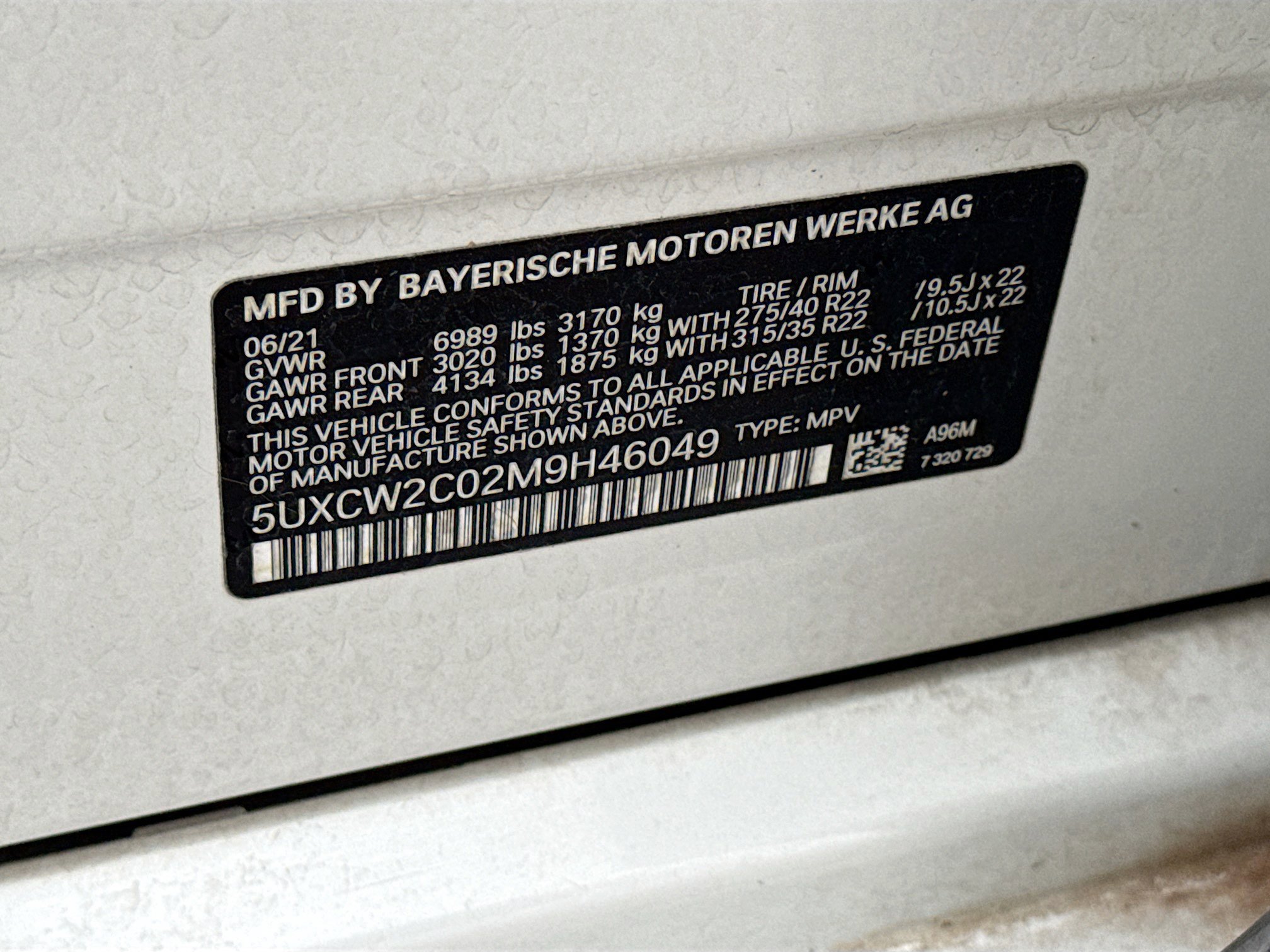 Used 2021 BMW X7 xDrive40i w/ Premium Package 2 image 45