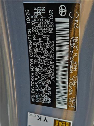 New 2026 Toyota Prius LE image 17