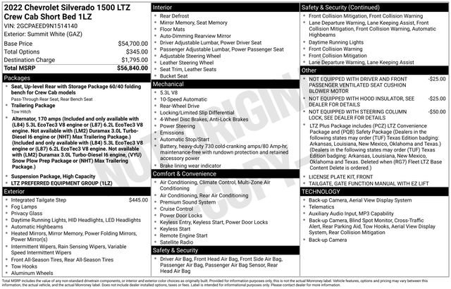 Used 2022 Chevrolet Silverado 1500 LTZ image 3