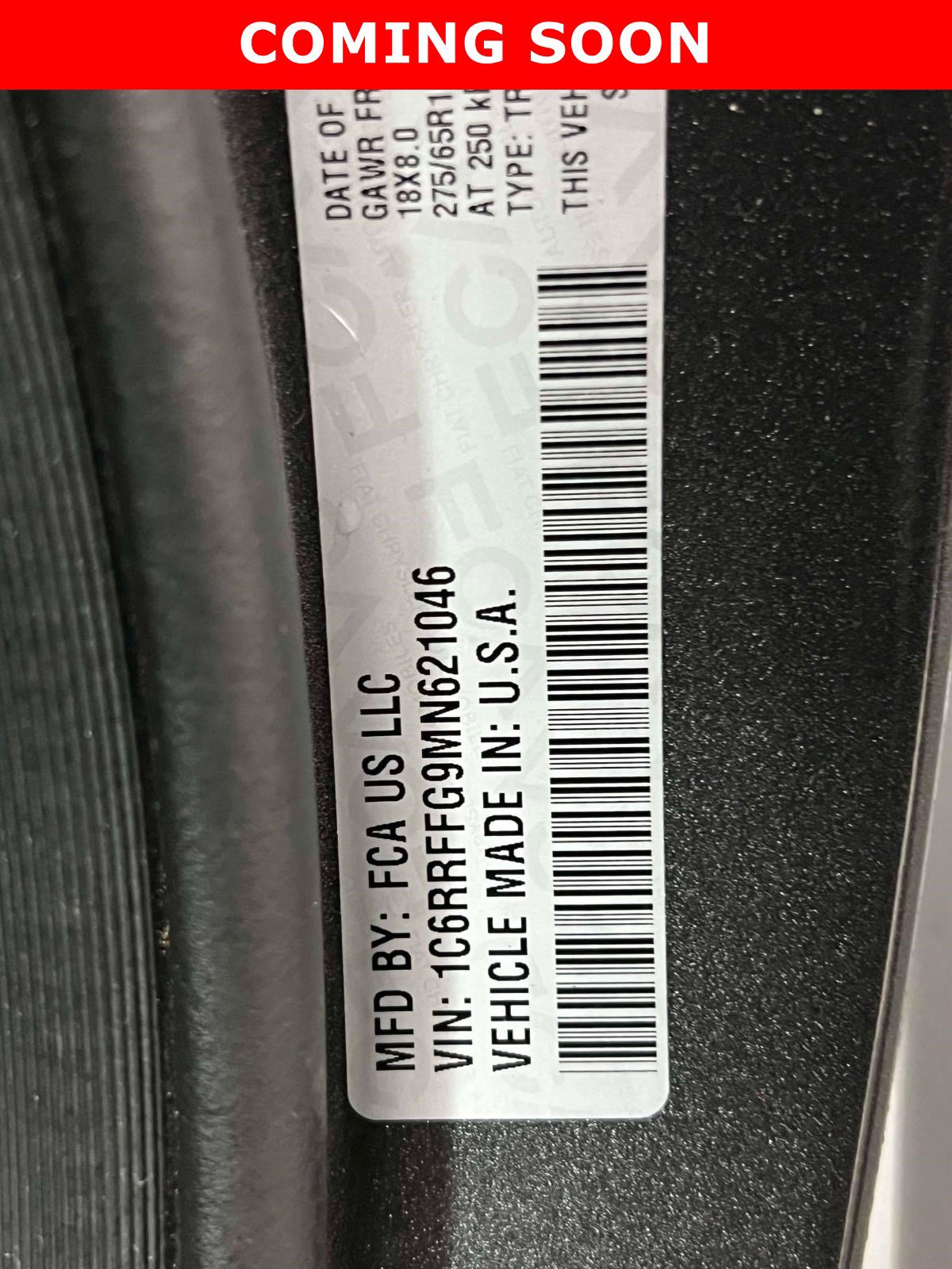 Certified 2021 RAM 1500 Big Horn AWD/4WD image 17