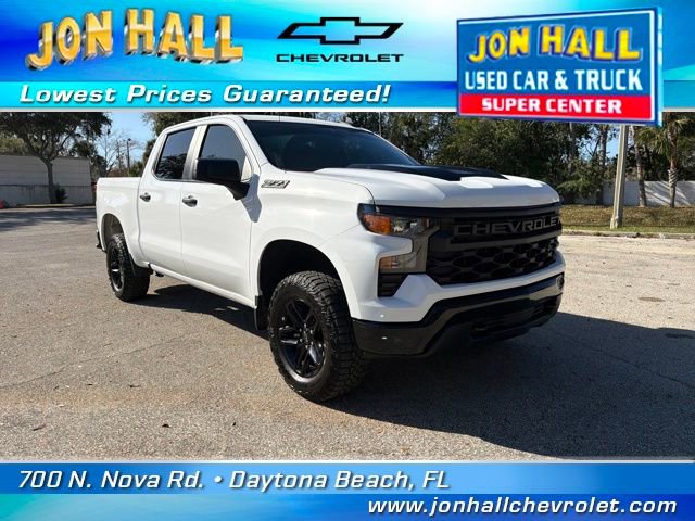 Used 2024 Chevrolet Silverado 1500 Custom Trail Boss w/ Dark Appearance Package